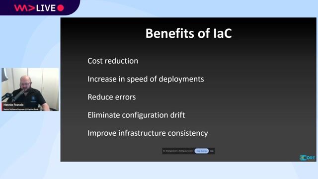 Understanding the core benefits of Infrastructure as Code