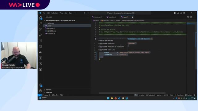 Walking through the local Terraform development workflow