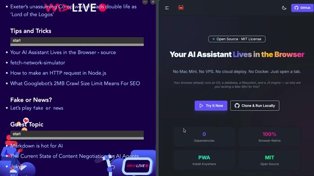 Running AI agents like OpenClaw securely in the browser