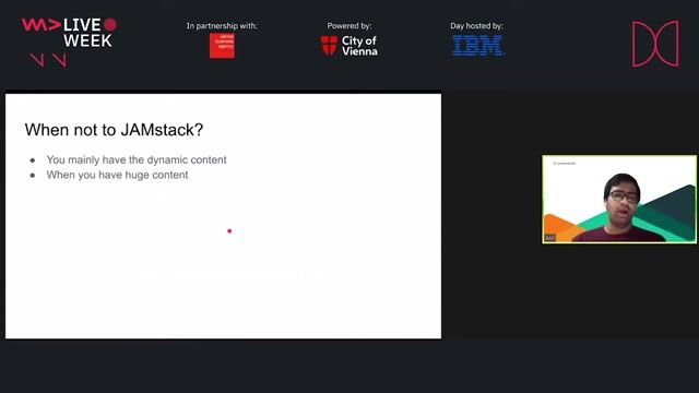 When not to use JAMstack and potential solutions