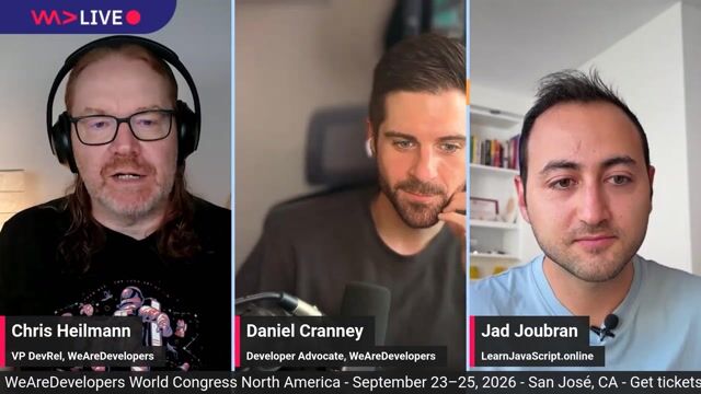 WeAreDevelopers LIVE - Streaming HTML thumbnail