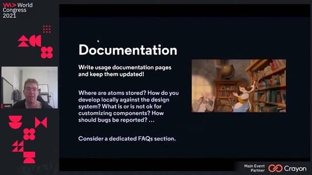 Best practices for documenting a design system