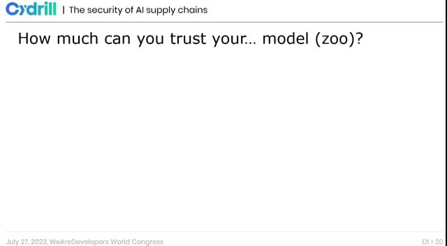 Analyzing supply chain and framework security risks