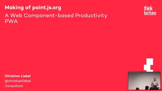 Demonstrating a cross-platform PWA paint application