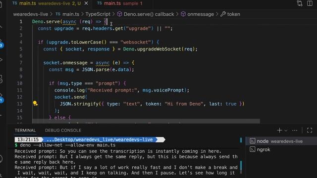 Integrating OpenAI for streaming dynamic responses