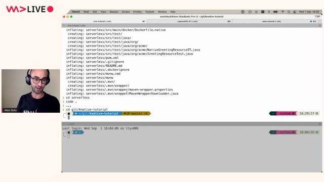 Deploying a Quarkus app and demonstrating scale to zero