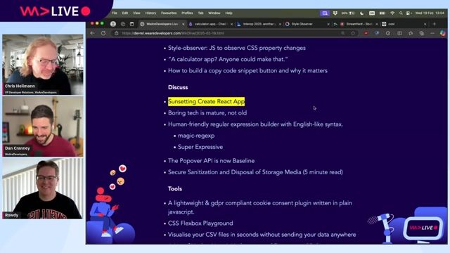The value of using mature and stable technology
