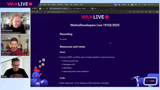 New Browser APIs, End of React Create App, Smuggling Data in Emoji and more with Rowdy Rabouw thumbnail