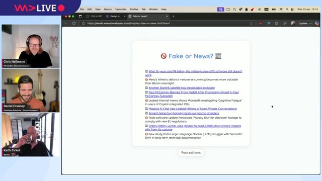 Chat App Leak, Tesla’s Blurry Dashcam, and Meta Currency Beats Bitcoin - Keith Cirkel thumbnail