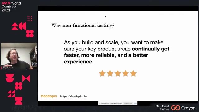 Using non-functional testing to guide user interface, backend services, voice interface, and media development thumbnail