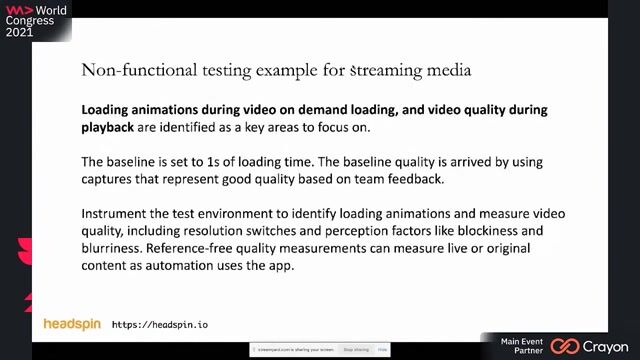 Ensuring quality in streaming media applications
