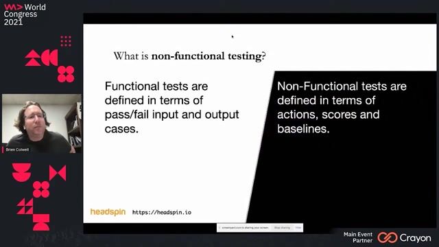 Understanding non-functional vs functional testing