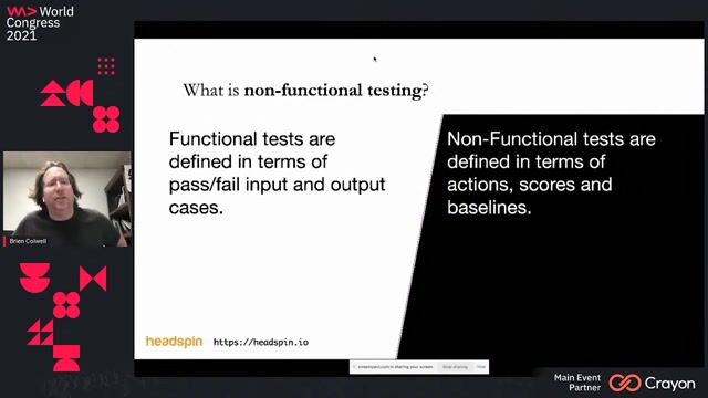 Using non-functional testing to guide user interface, backend services, voice interface, and media development