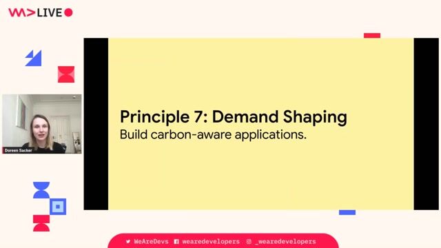 Principle 7: Implementing demand shaping and strategic data reduction