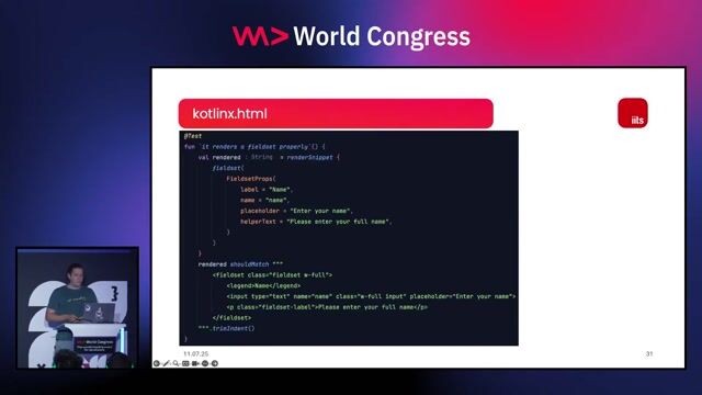 Integrating and testing the HTMX and Kotlin stack