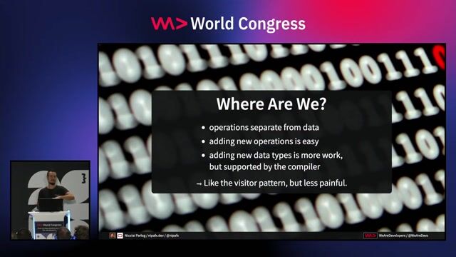 Comparing data-oriented programming to the visitor pattern