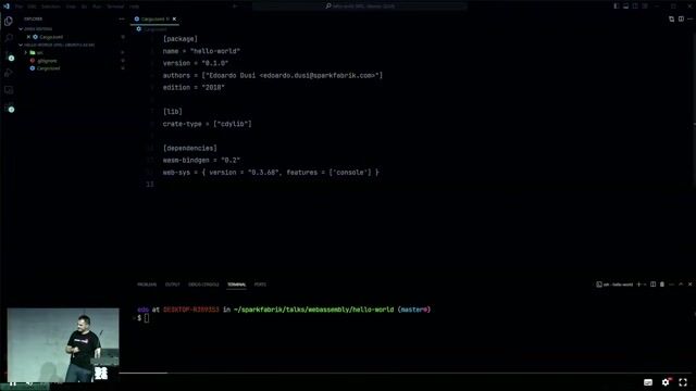Demonstrating Wasm with Rust and the WASI interface