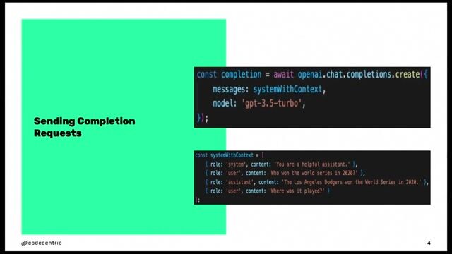 Using LLMs in your Product