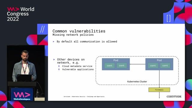 Addressing networking and multi-tenancy security challenges